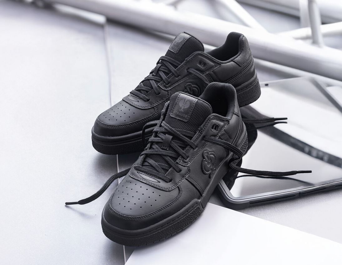 O1: O1 Work shoes e.s. Sumter low + black 1