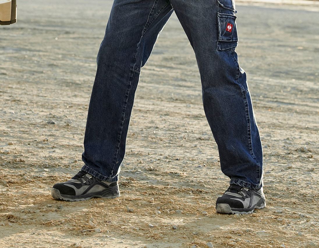 S1: e.s. S1 skyddsskor Pallas mid + cement/svart