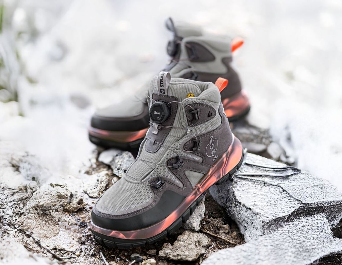 S7: S7S Safety boots e.s. Altadena mid + anthracite/high-vis orange 1