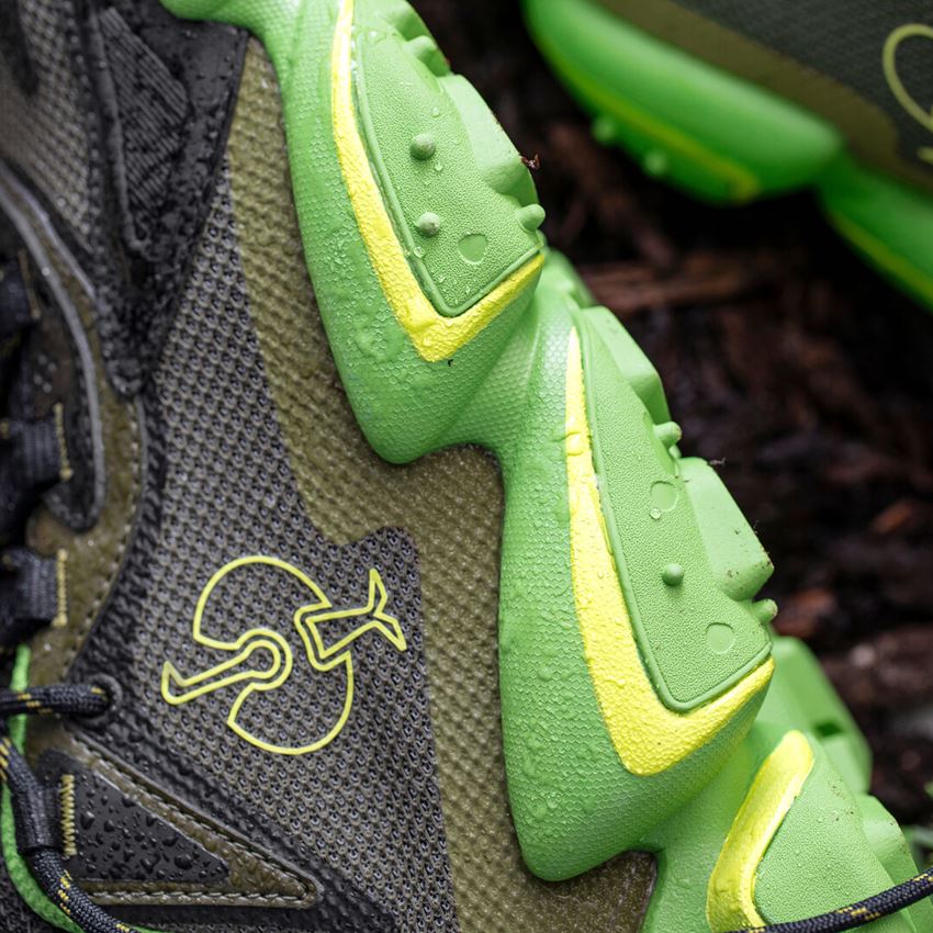 Safety Shoes: S7S Safety shoes e.s. Peoria low + disguisegreen/seagreen 2