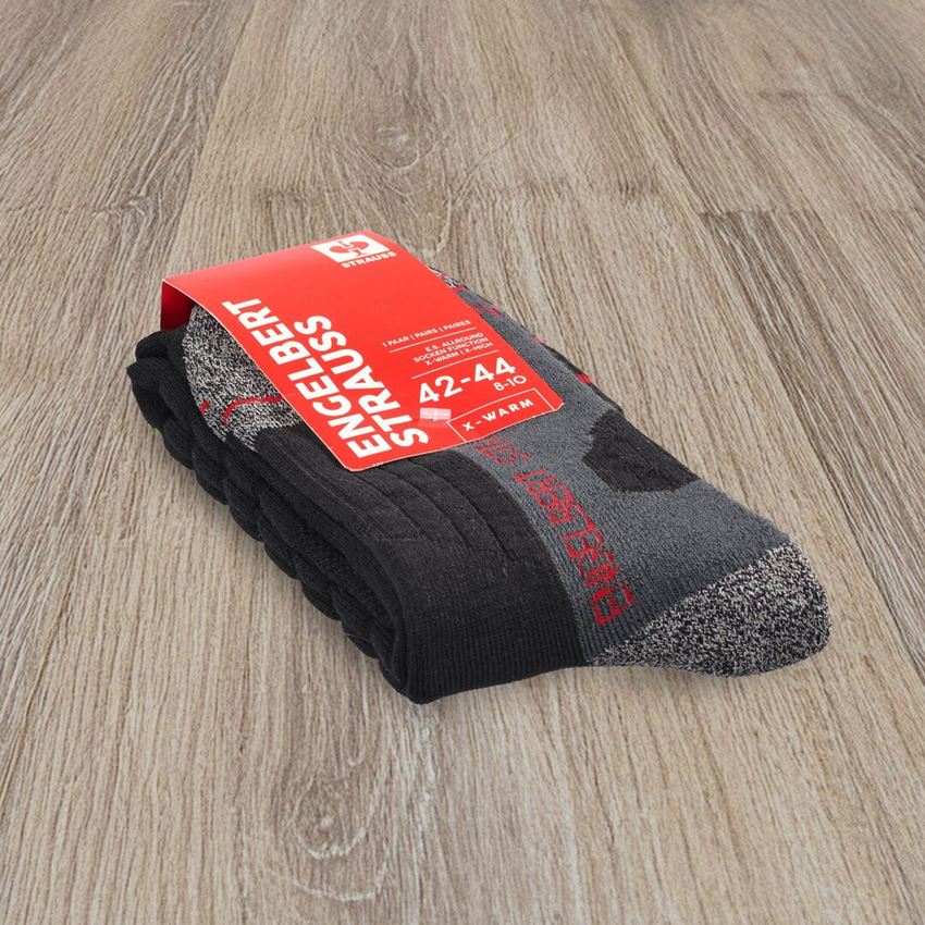 Socks: e.s. Allround socks function x-warm/x-high + black 2