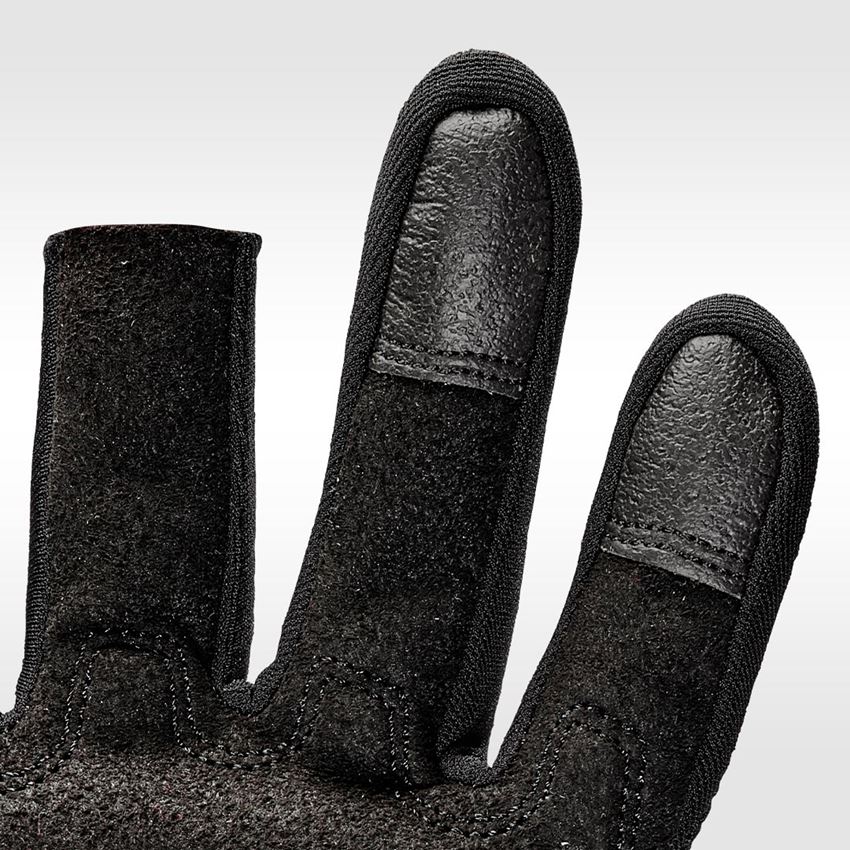 Hybrid: e.s. mekanikerhandskar Sensor + svart/röd 2