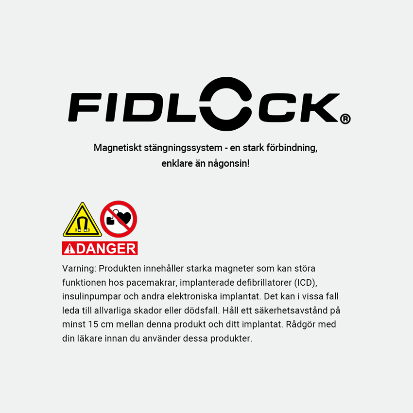 Accessoarer: e.s. Verktygsbälte + antracit/platina 2