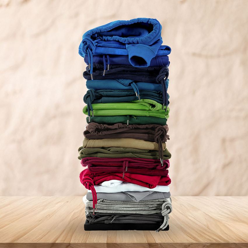 Shirts, Pullover & more: e.s. Hoody sweatshirt poly cotton + black 2