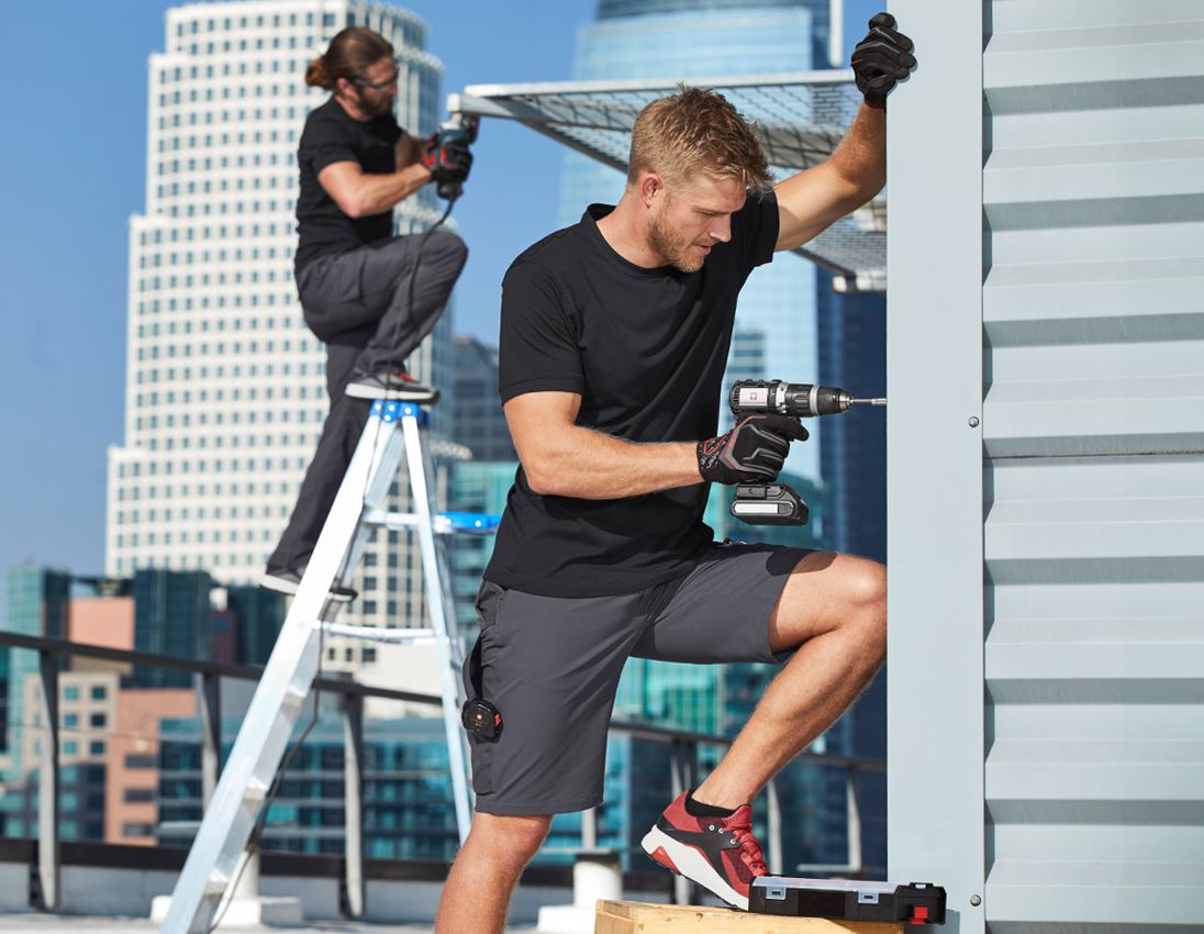 Shirts, Pullover & more: e.s. T-shirt cotton stretch + black 2