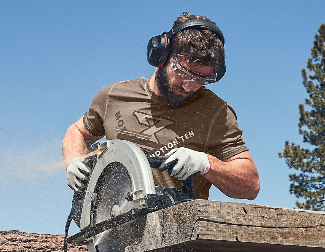 Shirts, Pullover & more: T-Shirt e.s.motion ten + ashbrown vintage