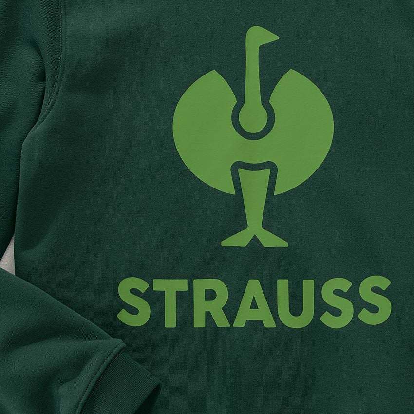 Överdelar: Sweatshirt e.s.motion 2020 + grön/sjögrön 2