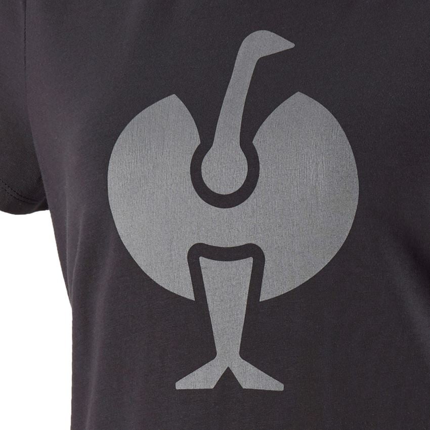 Teman: T-Shirt e.s.concrete, dam + svart 2