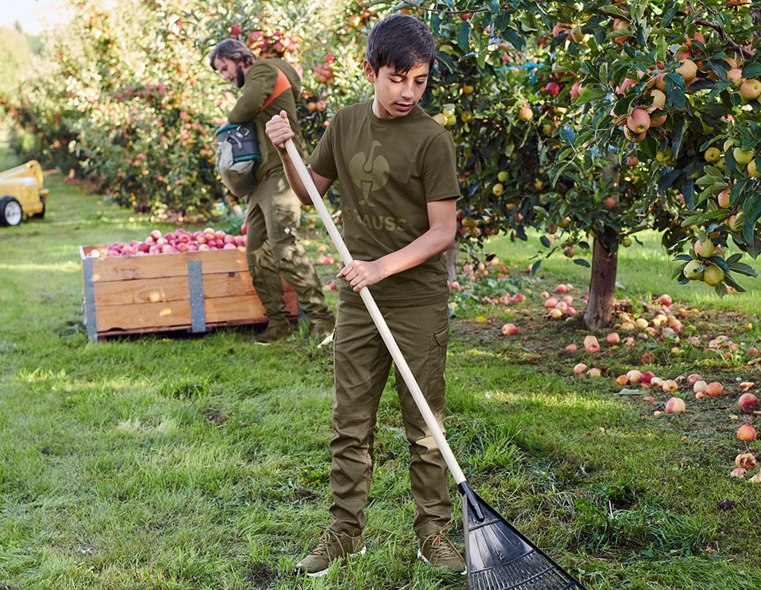 Överdelar: T-Shirt e.s.concrete, barn + slamgrön 1