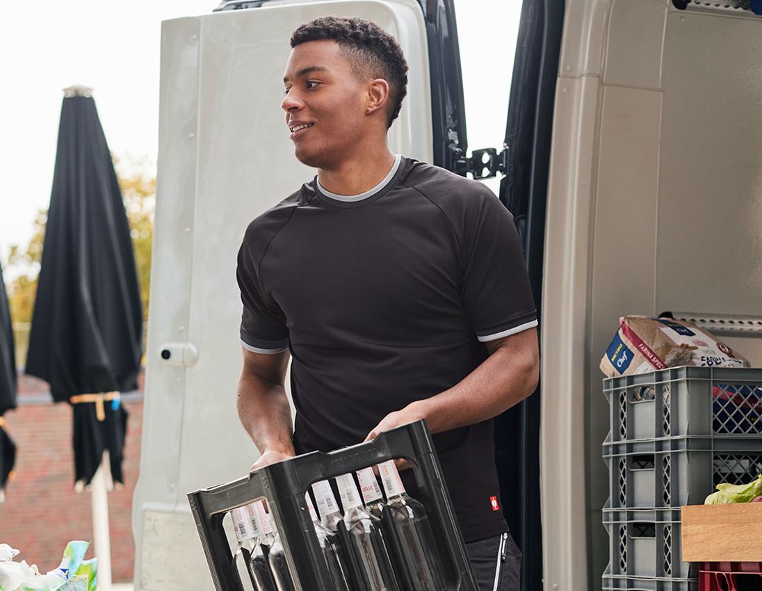 Shirts, Pullover & more: Functional t-shirt e.s.ambition + black/platinum 5