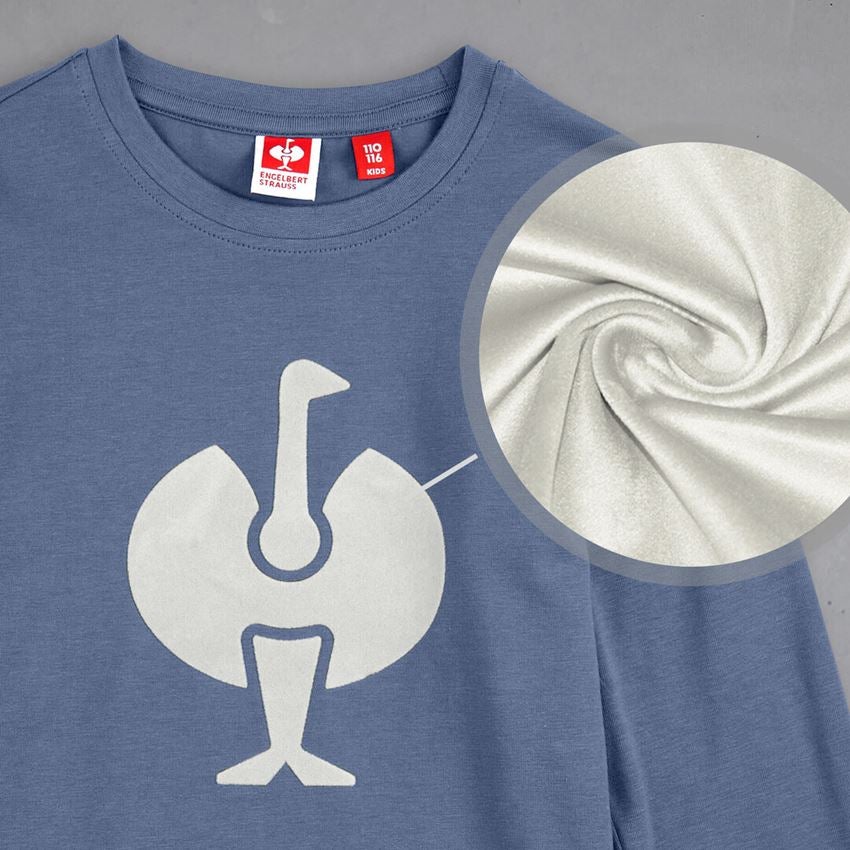 Accessories: e.s. Pyjama longsleeve cotton stretch, children’s + nordicblue 2