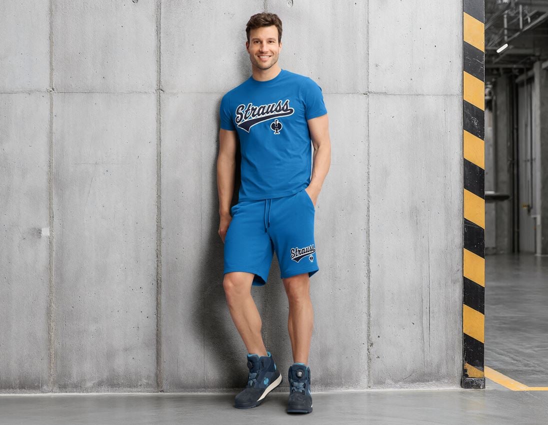 Shirts, Pullover & more: T-shirt e.s.e:pic + gentianblue/graphite 1