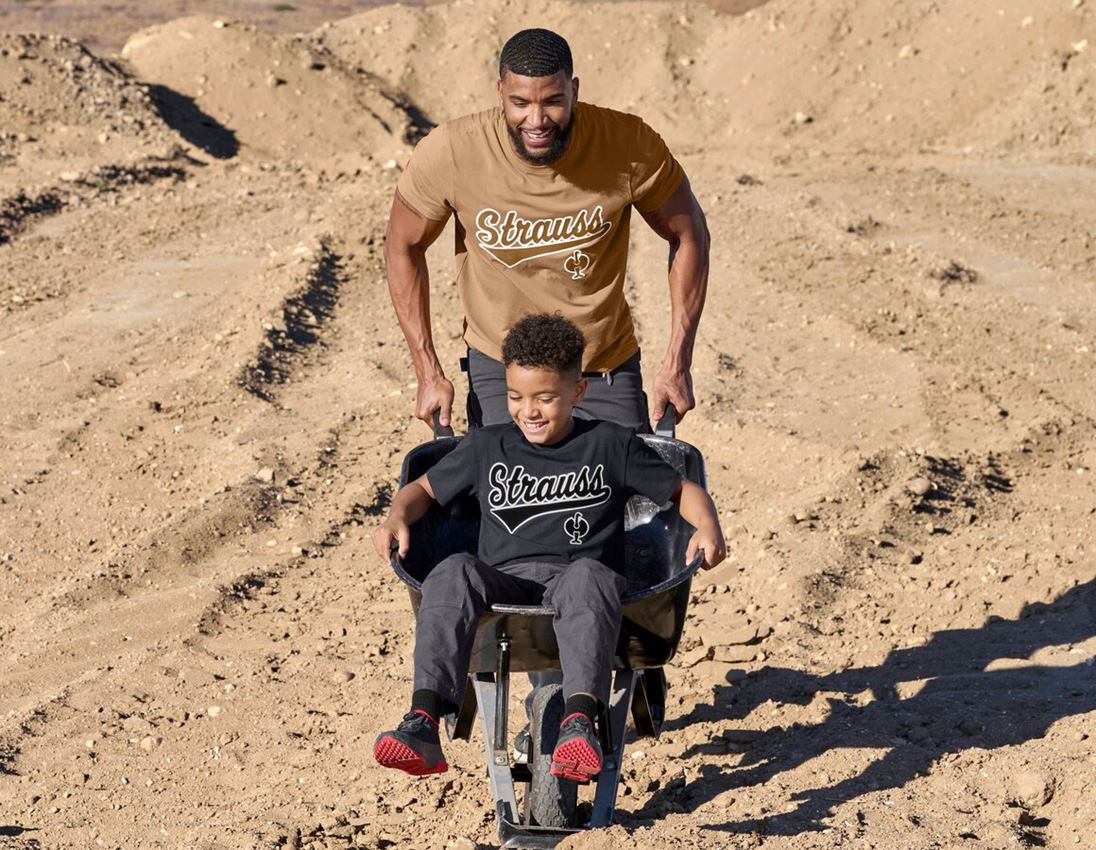 Överdelar: T-Shirt e.s.e:pic + mandelbrun 1