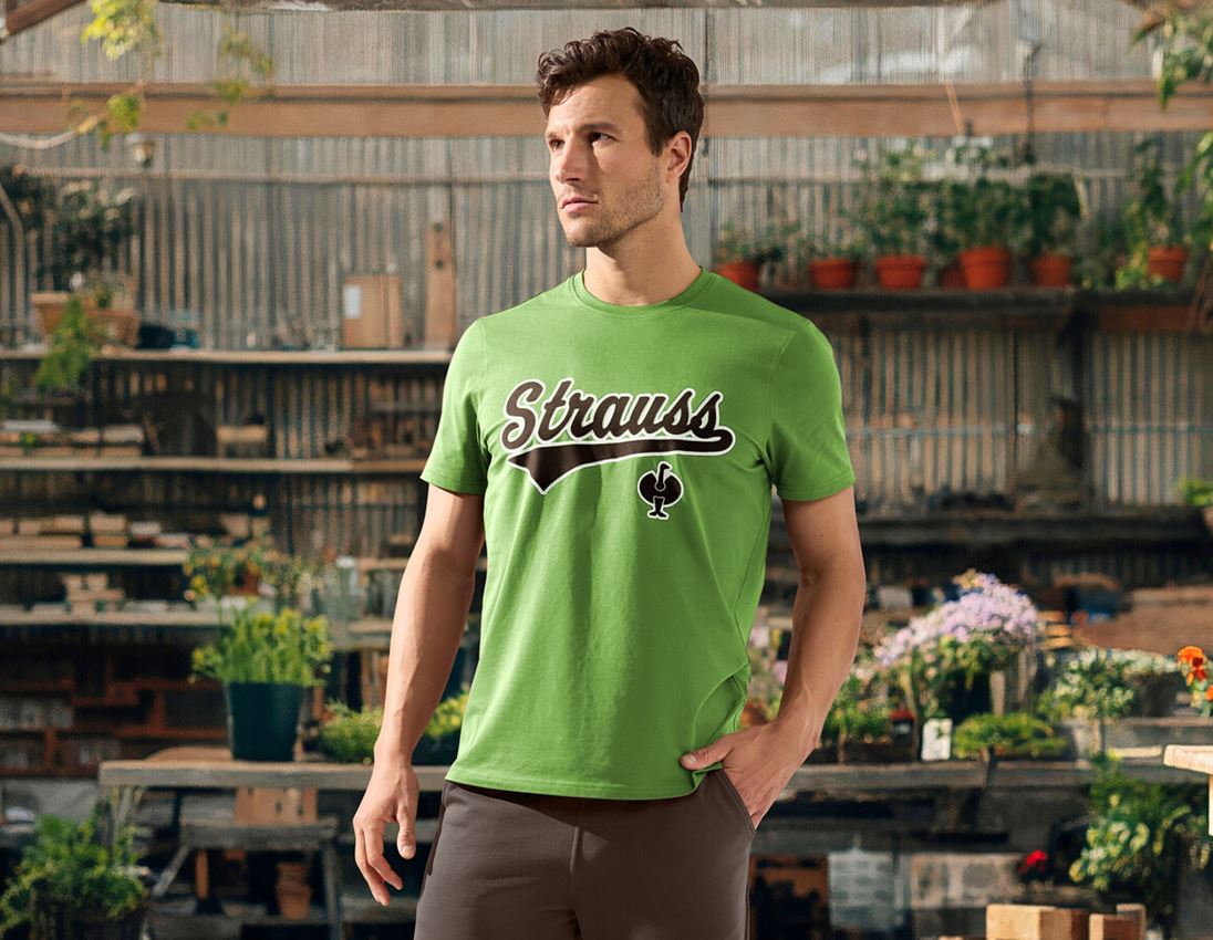 Shirts, Pullover & more: T-shirt e.s.e:pic + seagreen/chestnut