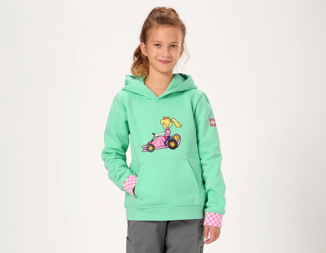 Samarbeten: Mario Kart Hoody-Sweathsirt, barn + cameogrön