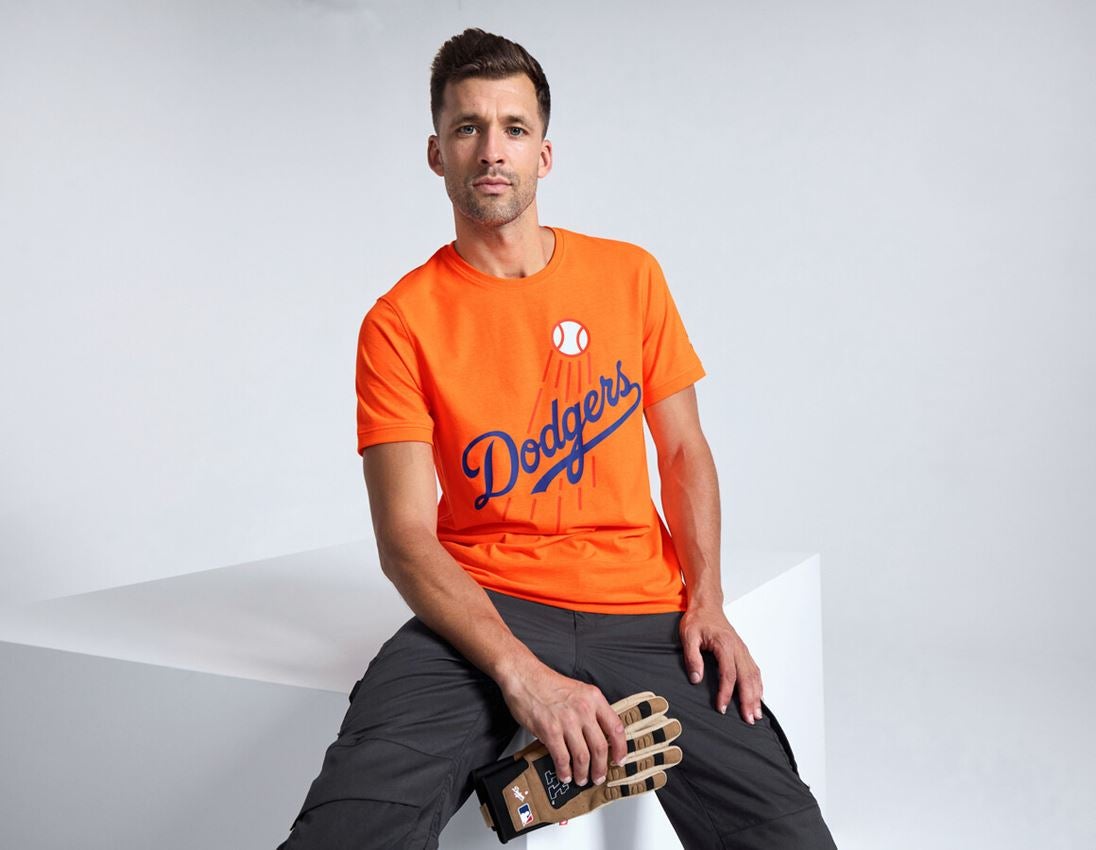 Kläder: MLB™ t-shirt neon + LA neonorange 1