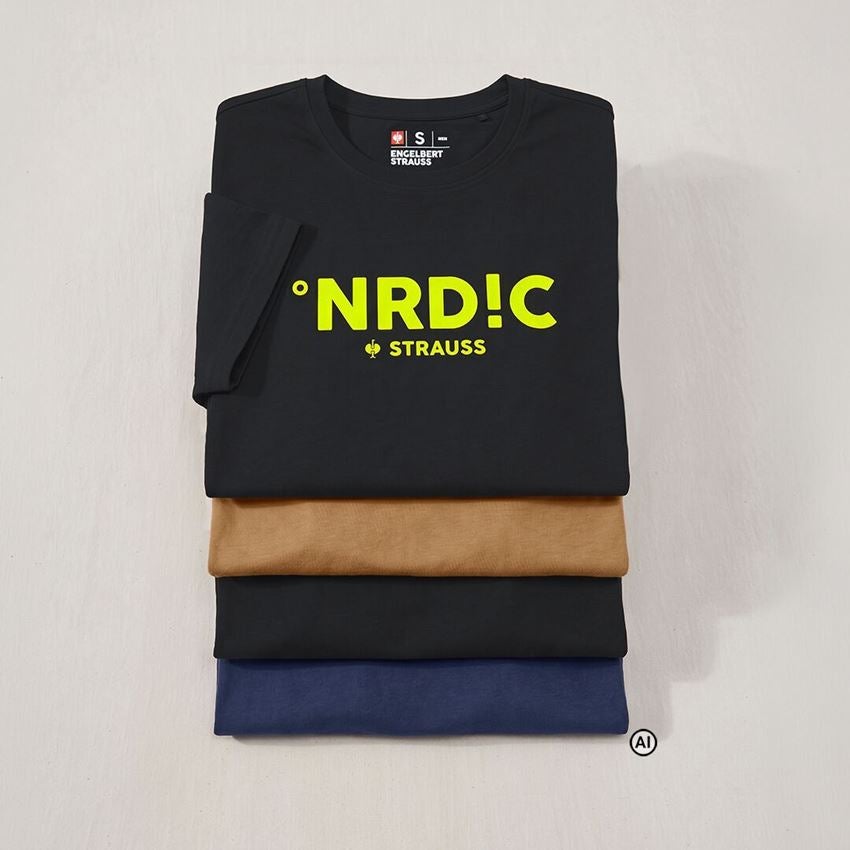 AI-genererad / modifierad - Överdelar: T-Shirt heavy e.s.line.nordic + mörkblå/vit 2