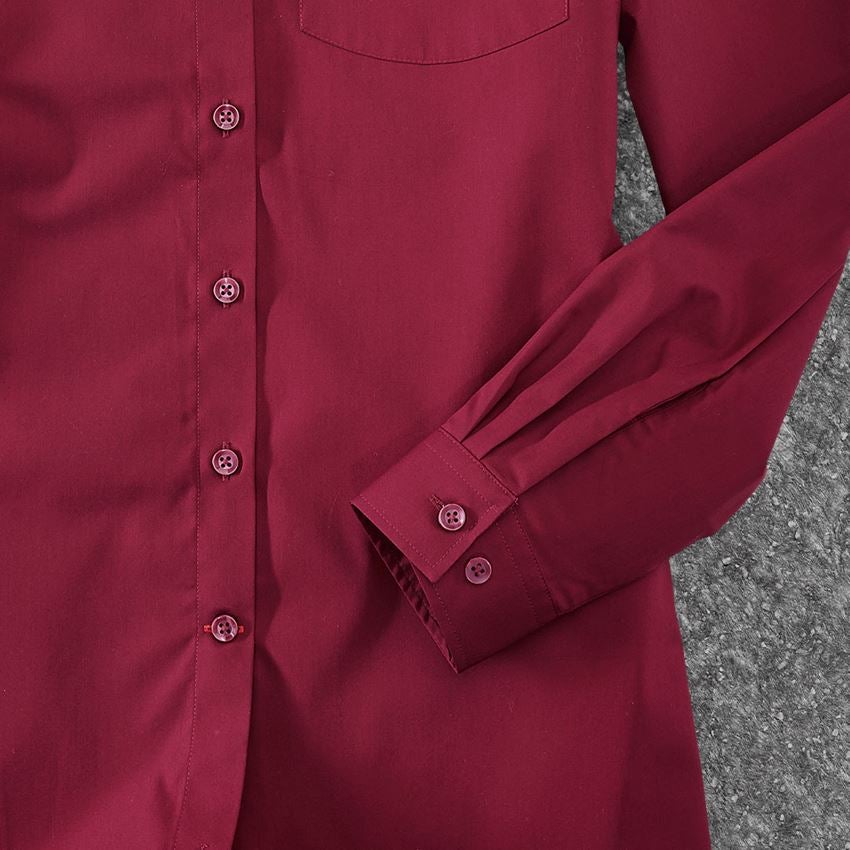 Shirts, Pullover & more: e.s. Service blouse long sleeved + ruby 2