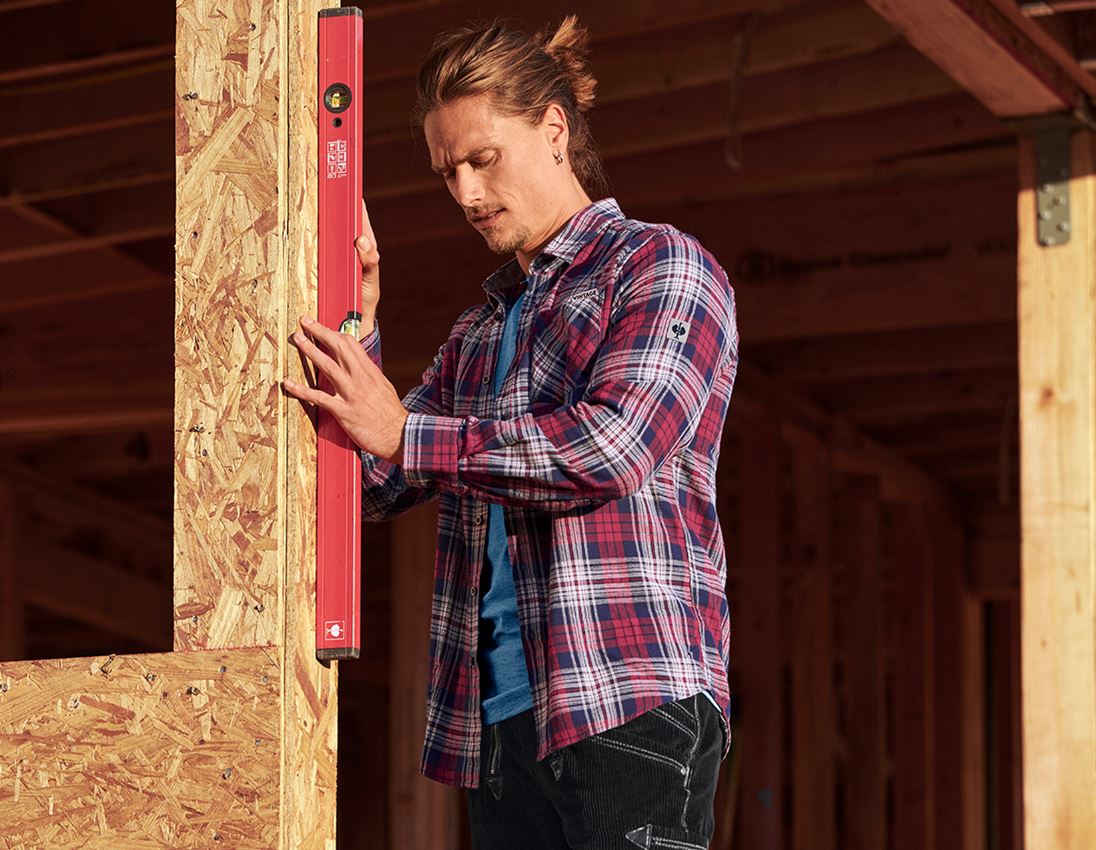 Överdelar: Rutig skjorta e.s.vintage + rödrutig 2