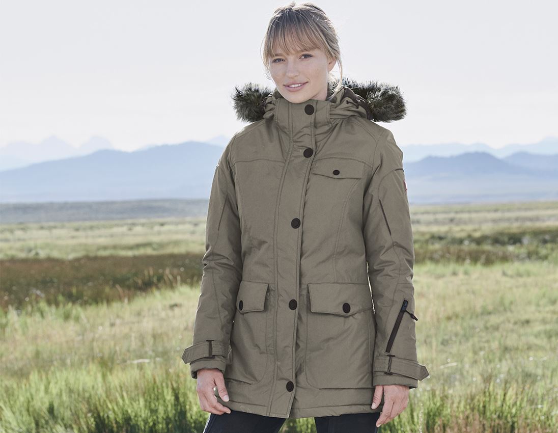 Cold: Winter parka e.s.vision, ladies' + stone