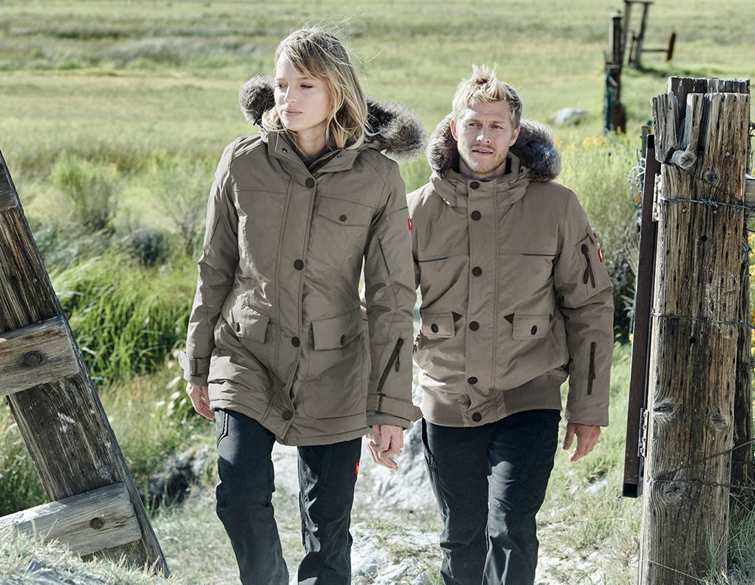 Cold: Winter parka e.s.vision, ladies' + stone 1