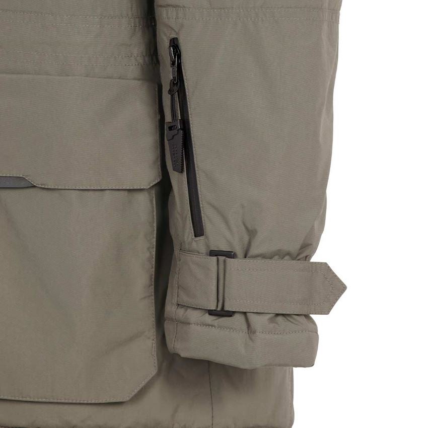 Work Jackets: Winter parka e.s.vision, men's + stone 2