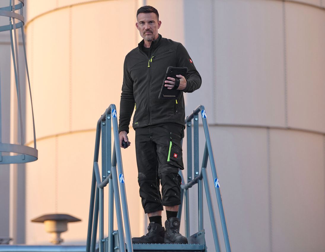 Plumbers / Installers: Fleece jacket e.s.motion 2020 + black 2