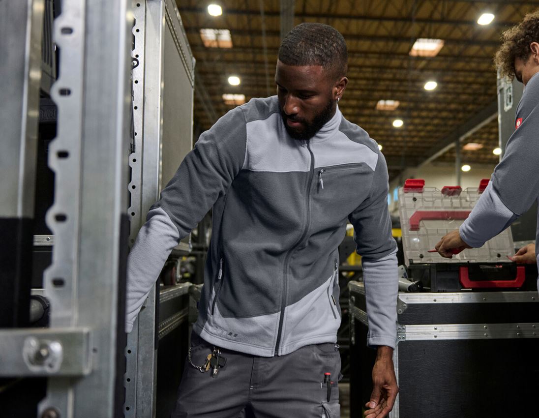 Topics: Fleece jacket e.s.motion 2020 + anthracite/platinum