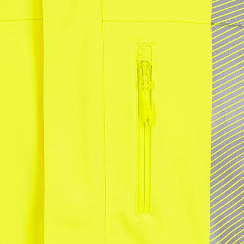Work Jackets: High-vis winter softshell jacket e.s.motion 2020 + high-vis yellow/high-vis orange 2