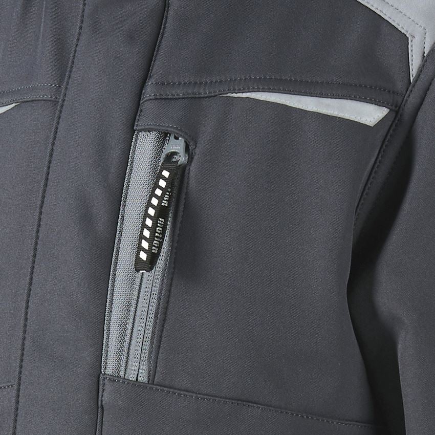 Jackets: Children's softshell jacket e.s.motion + graphite/cement 2