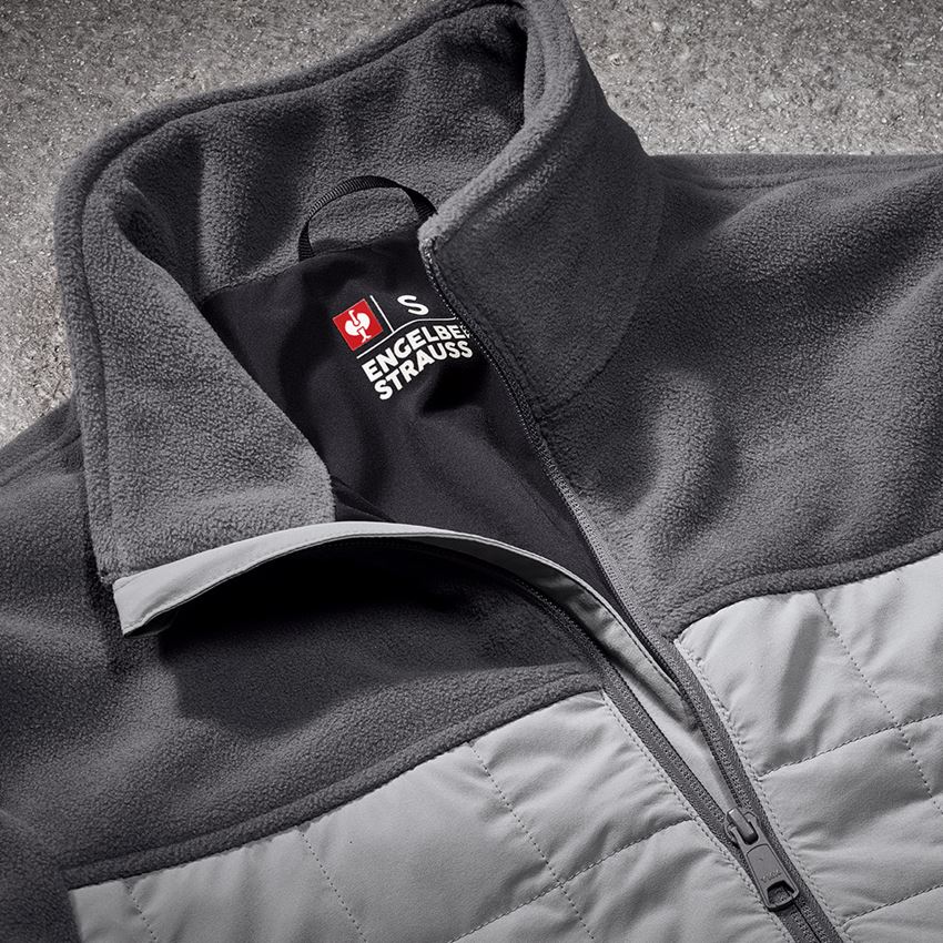 Arbetsjackor: Hybrid fleecejacka e.s.concrete + antracit/pärlgrå 2