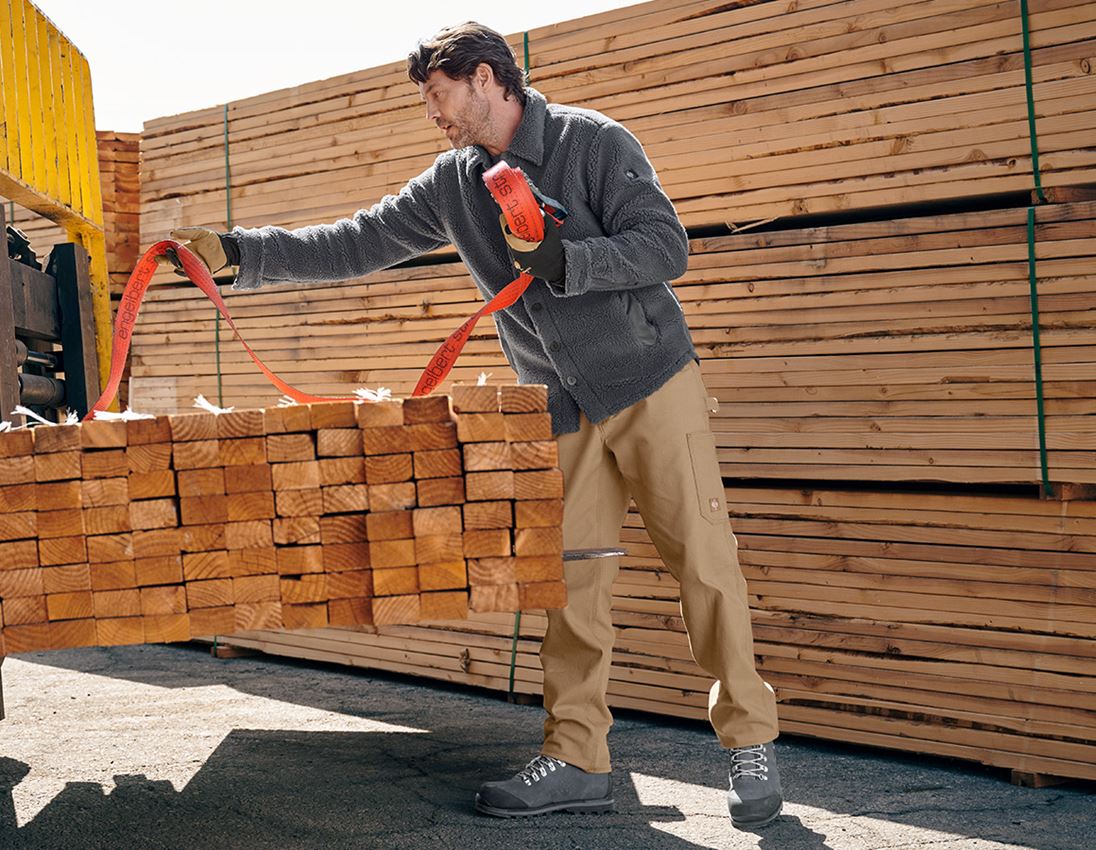 Arbetsjackor: Jacka i fiberpäls e.s.iconic + karbongrå 5