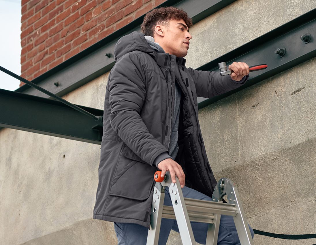 Arbetsjackor: Parkas e.s.iconic + karbongrå 3