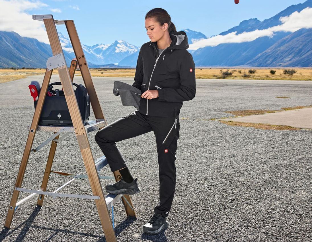 myDesign XMAS: Winter jacket e.s.ambition, ladies' + black/platinum 2