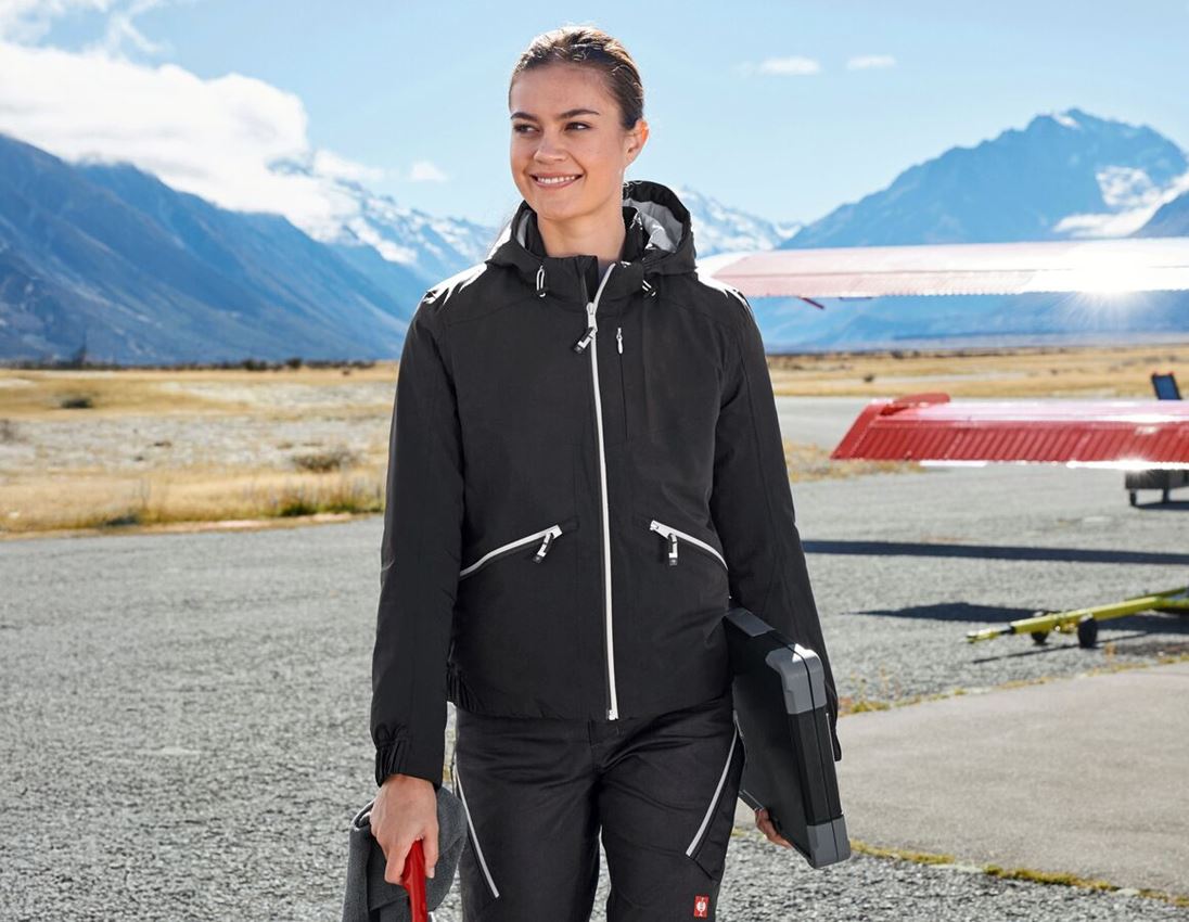 myDesign XMAS: Winter jacket e.s.ambition, ladies' + black/platinum