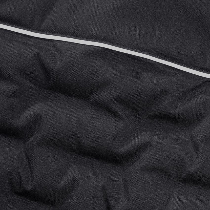 Work Jackets: Winter jacket padded e.s.line.core + black/platinum 2