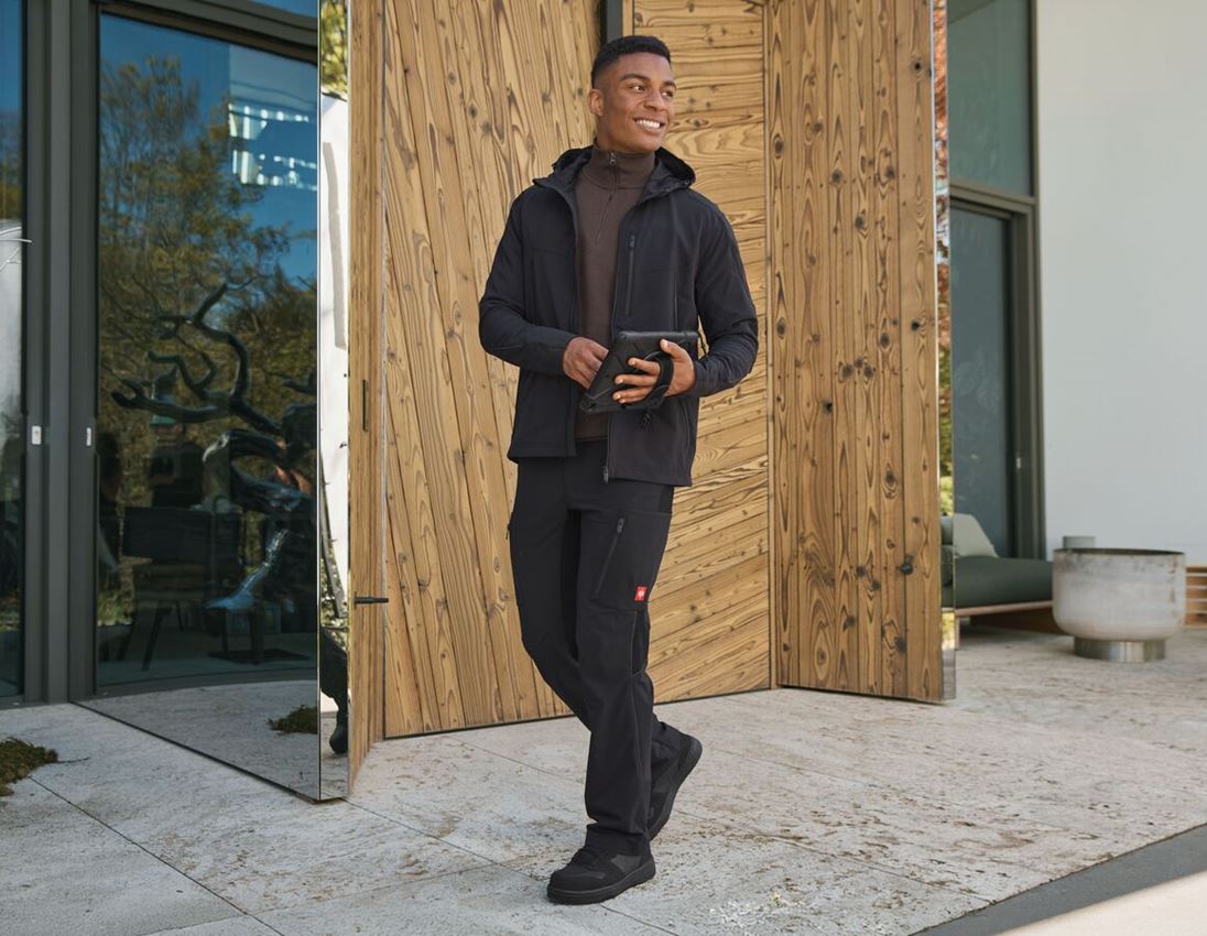 Topics: Cargo trousers e.s.vision stretch, men's + black 2