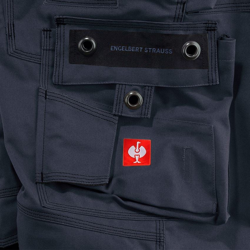 Work Trousers: e.s. Trousers cotton touch + midnightblue 2