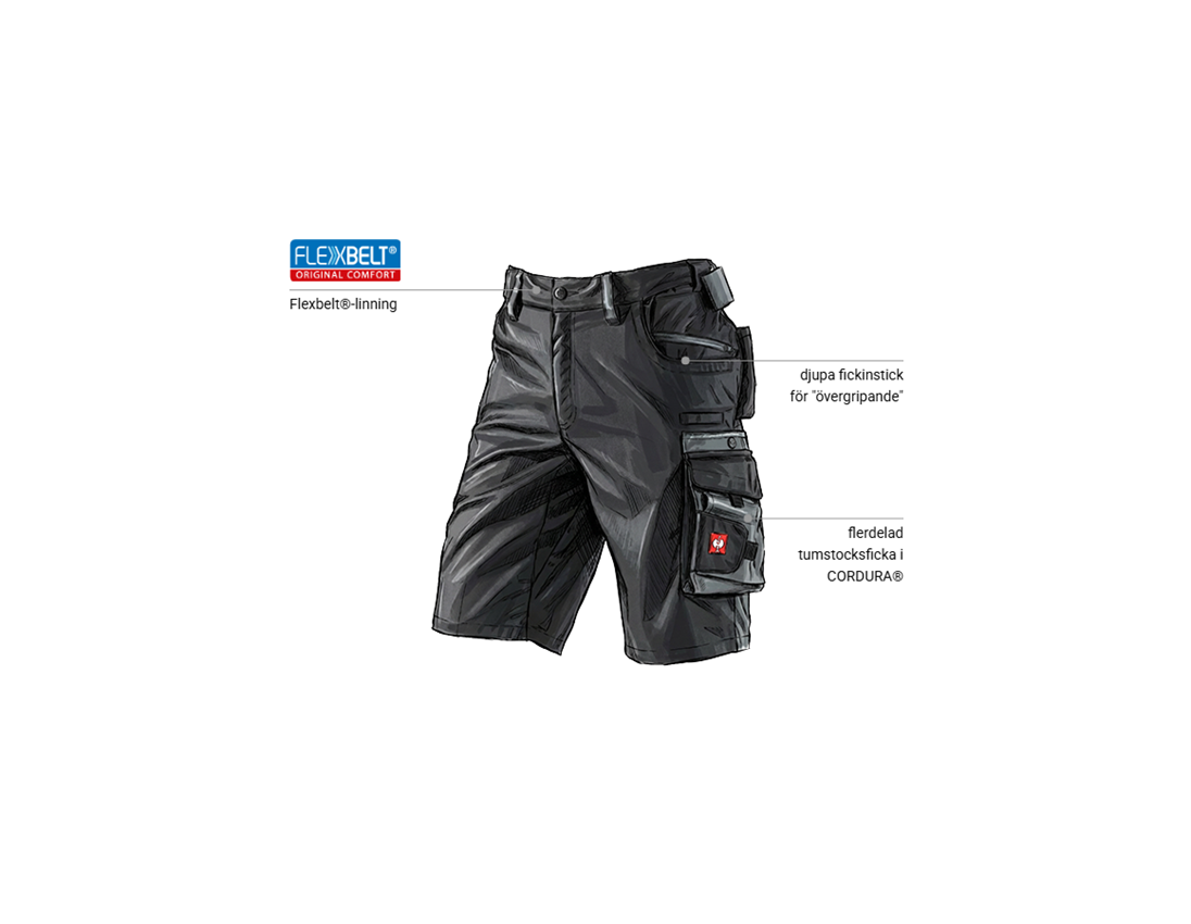 Teman: Shorts e.s.motion + grafit/cement 1