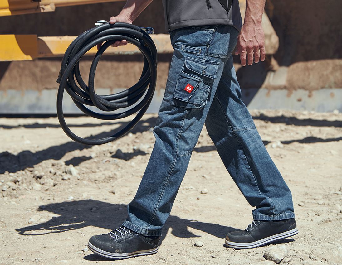Arbetsbyxor: e.s. worker-jeans + stonewashed 1