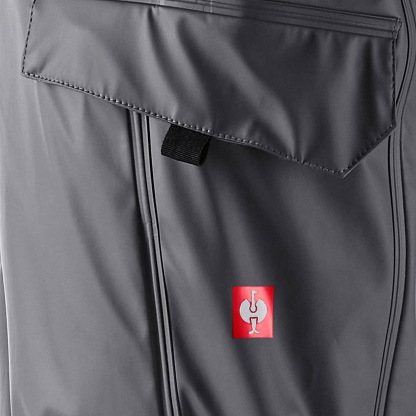 Topics: Rain trousers e.s.motion 2020 superflex + anthracite/platinum 2