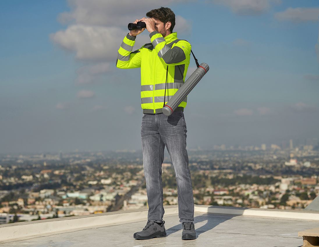 Arbetsbyxor: e.s. 5-fickors-stretch-jeans, straight + graphitewashed 3