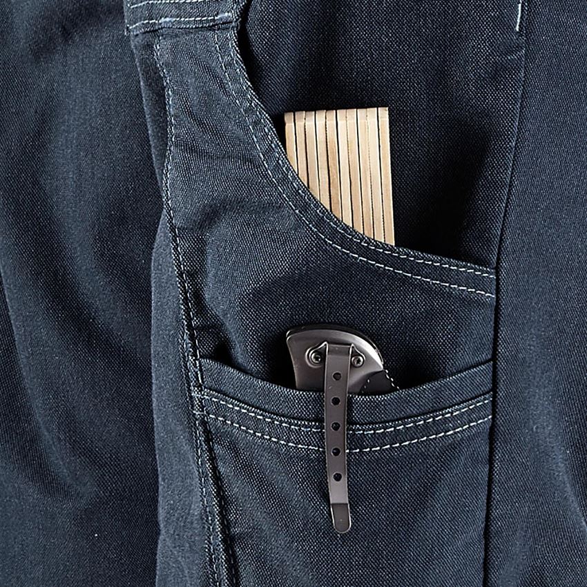 Work Trousers: Multipocket trousers e.s.vintage + arcticblue 2