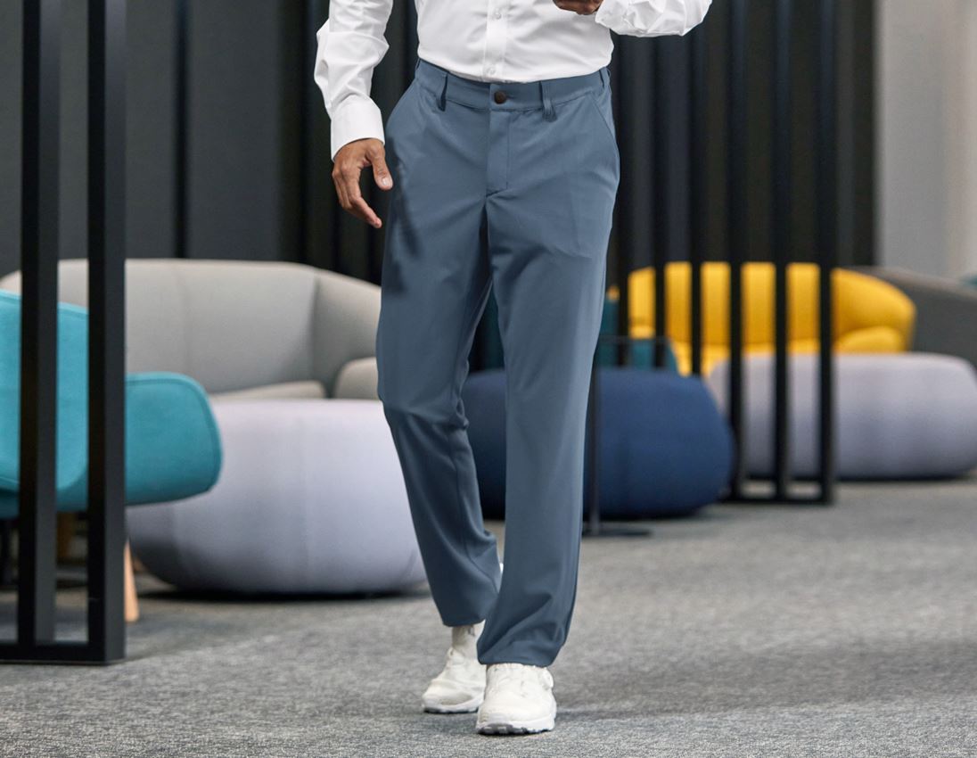 Work Trousers: Trousers Chino e.s.work&travel + ironblue