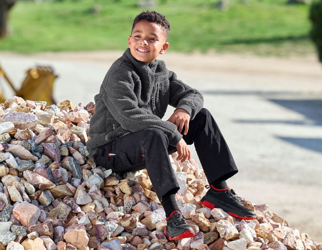 Byxor: Double Front midjebyxa e.s.e:pic ripstop, barn + svart 1