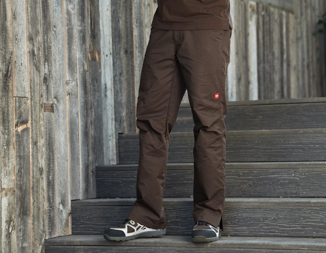 Topics: e.s. Trousers base, men's + chestnut 1