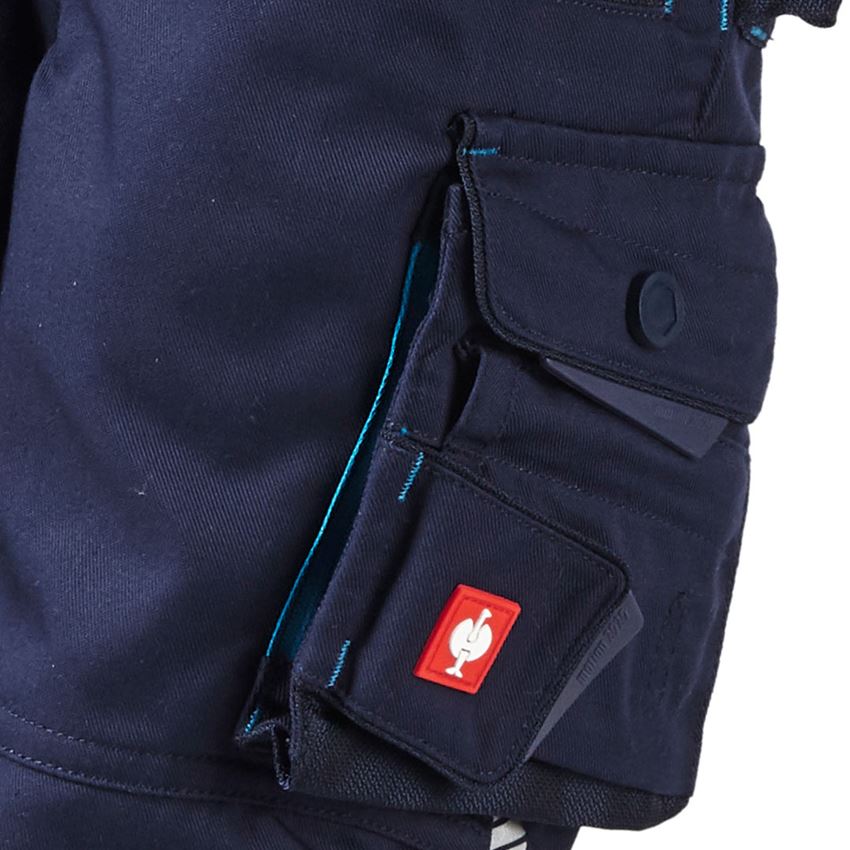 Trousers: Trousers e.s.motion 2020, children's + navy/atoll 2