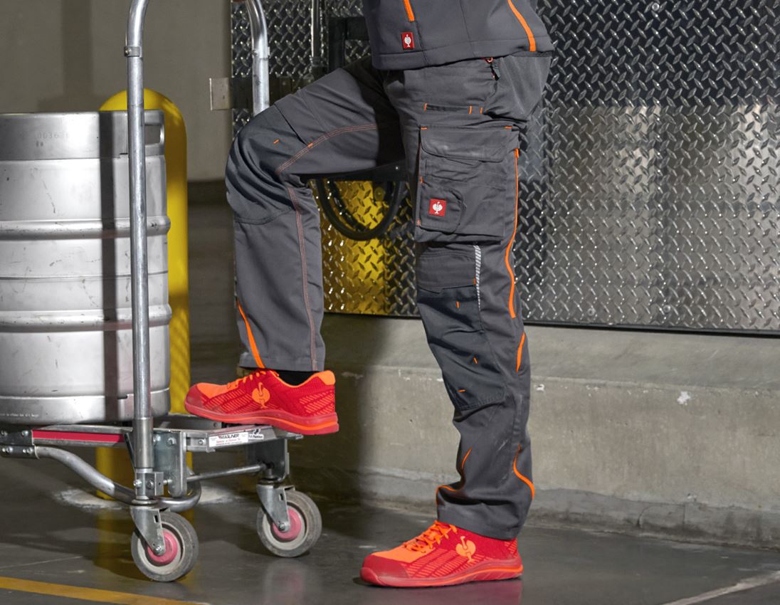Kläder: Midjebyxa e.s.motion 2020 + antracit/varselorange 2