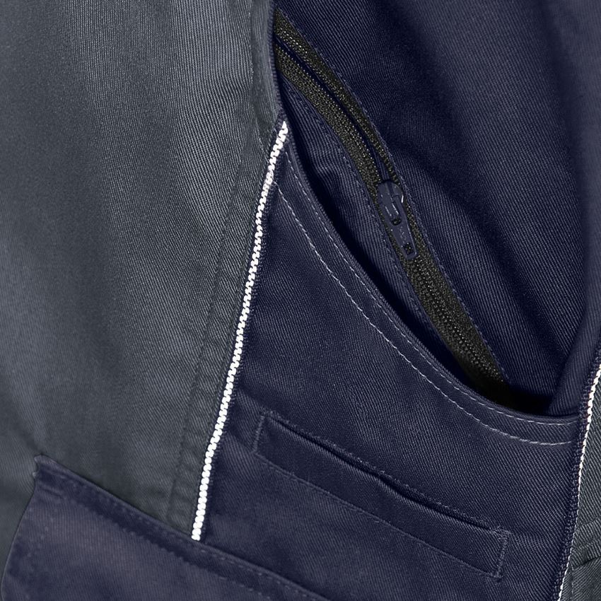 Work Trousers: Trousers e.s.active + grey/navy 2