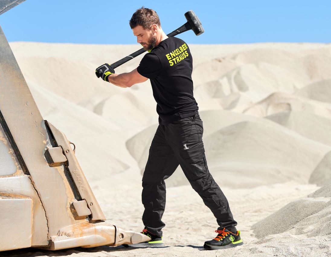 Work Trousers: Trousers e.s.trail + black 1